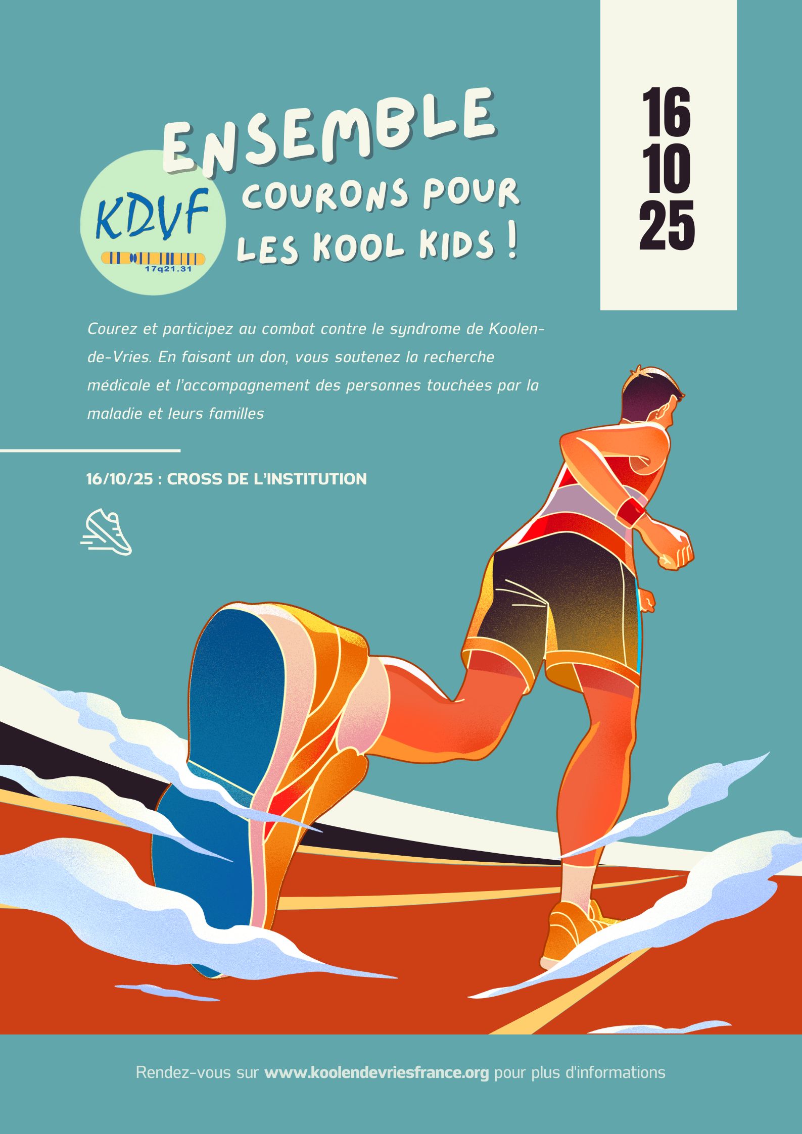 Lire la suite à propos de l’article CROSS 2025 : Courons pour les KOOL Kids !